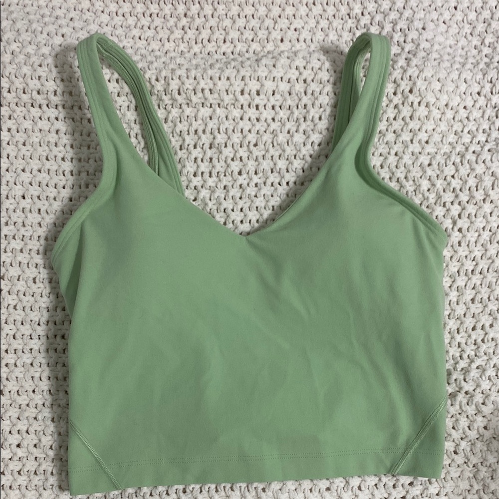 Lululemon align tank (light green)